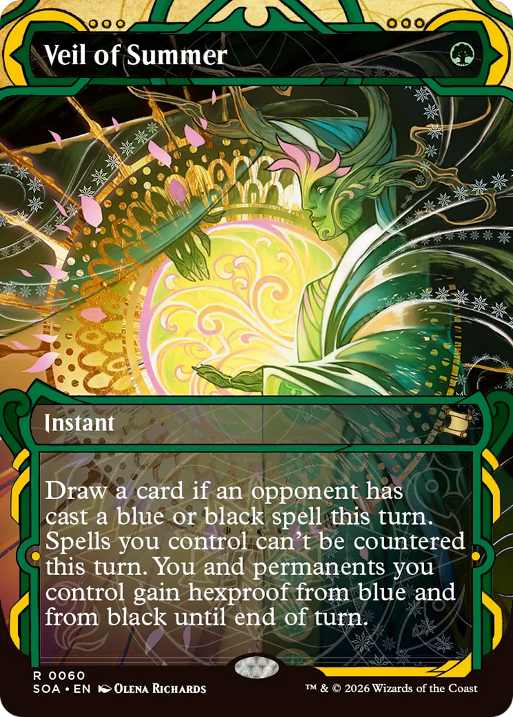 Veil of Summer [Secrets of Strixhaven: Mystical Archive] | Card Merchant Takapuna