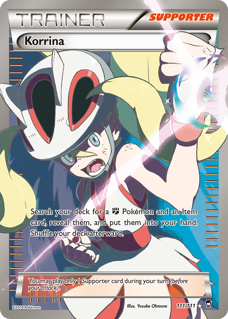 Korrina (111/111) [XY: Furious Fists] | Card Merchant Takapuna