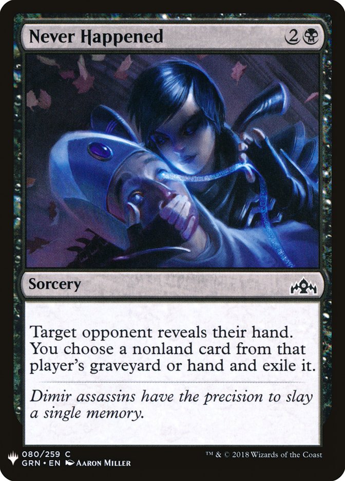 Never Happened [Mystery Booster] | Card Merchant Takapuna