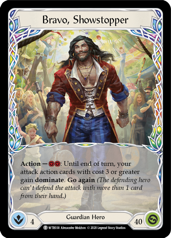 Bravo, Showstopper [U-WTR038] (Welcome to Rathe Unlimited)  Unlimited Normal | Card Merchant Takapuna