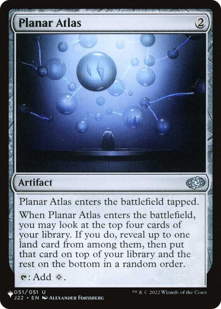 Planar Atlas [The List] | Card Merchant Takapuna