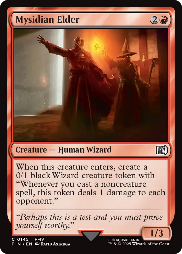 Mysidian Elder [FINAL FANTASY] | Card Merchant Takapuna