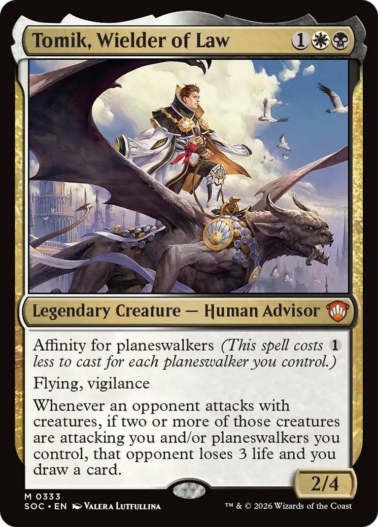 Tomik, Wielder of Law [Secrets of Strixhaven Commander] | Card Merchant Takapuna