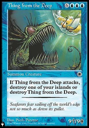 Thing from the Deep [The List] | Card Merchant Takapuna