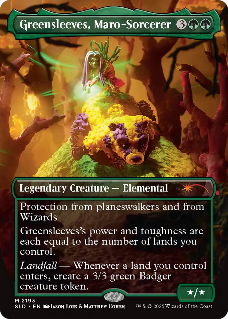 Greensleeves, Maro-Sorcerer (Rainbow Foil) [Secret Lair Drop Series] | Card Merchant Takapuna
