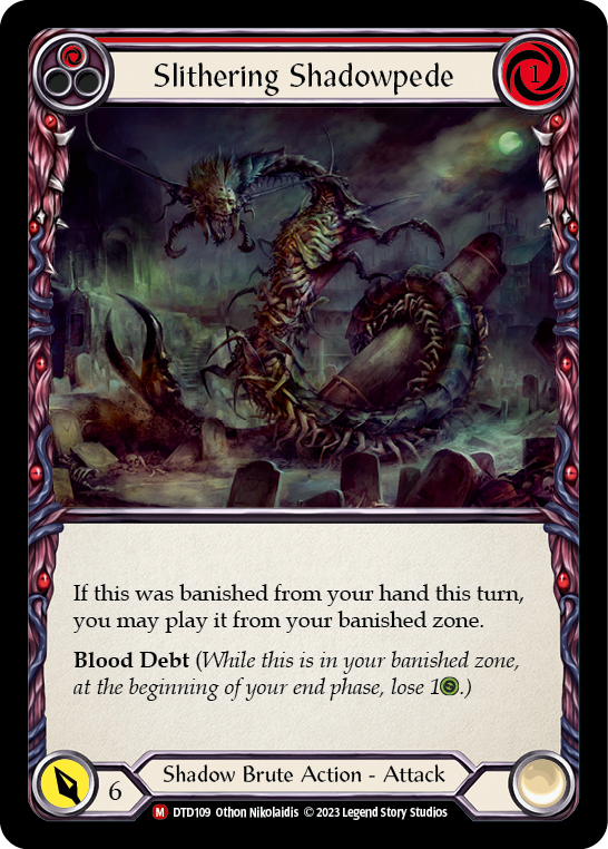 Slithering Shadowpede [DTD109] (Dusk Till Dawn) | Card Merchant Takapuna