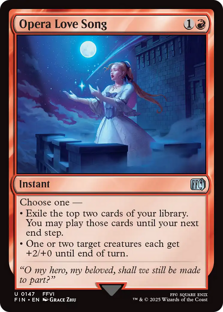 Opera Love Song [FINAL FANTASY] | Card Merchant Takapuna
