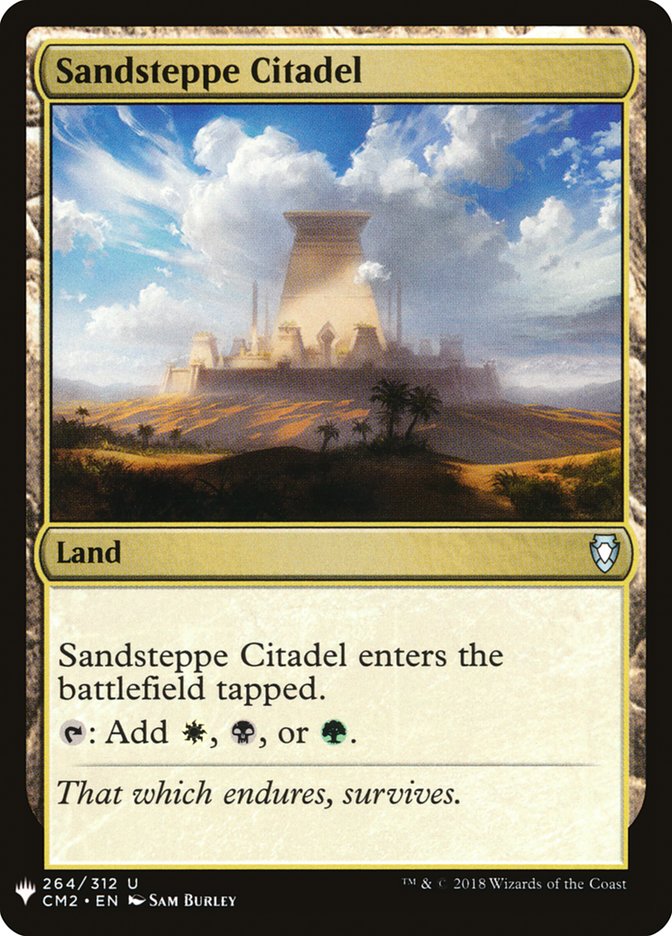 Sandsteppe Citadel [Mystery Booster] | Card Merchant Takapuna