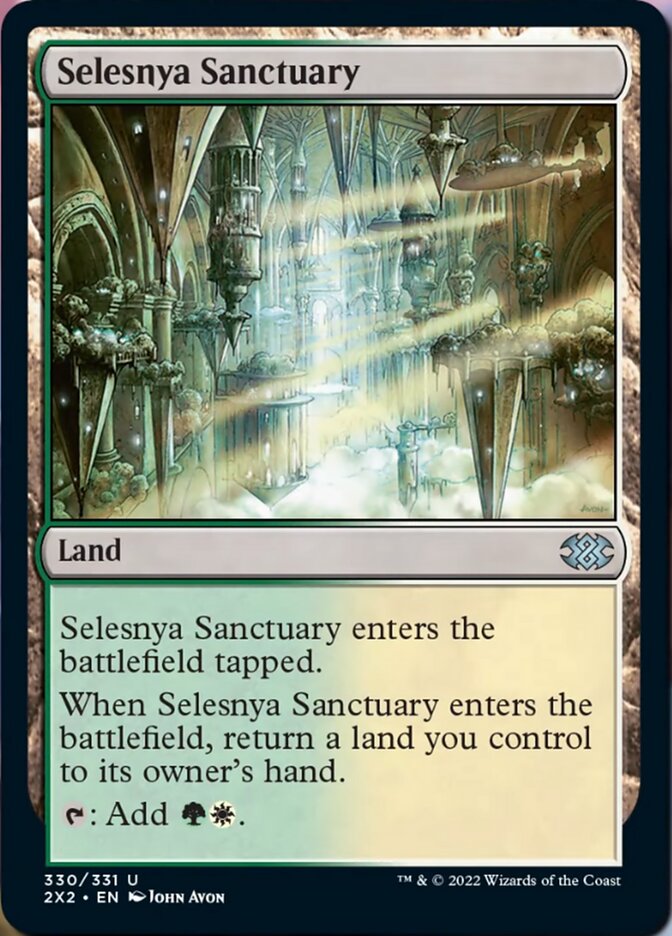 Selesnya Sanctuary [Double Masters 2022] | Card Merchant Takapuna