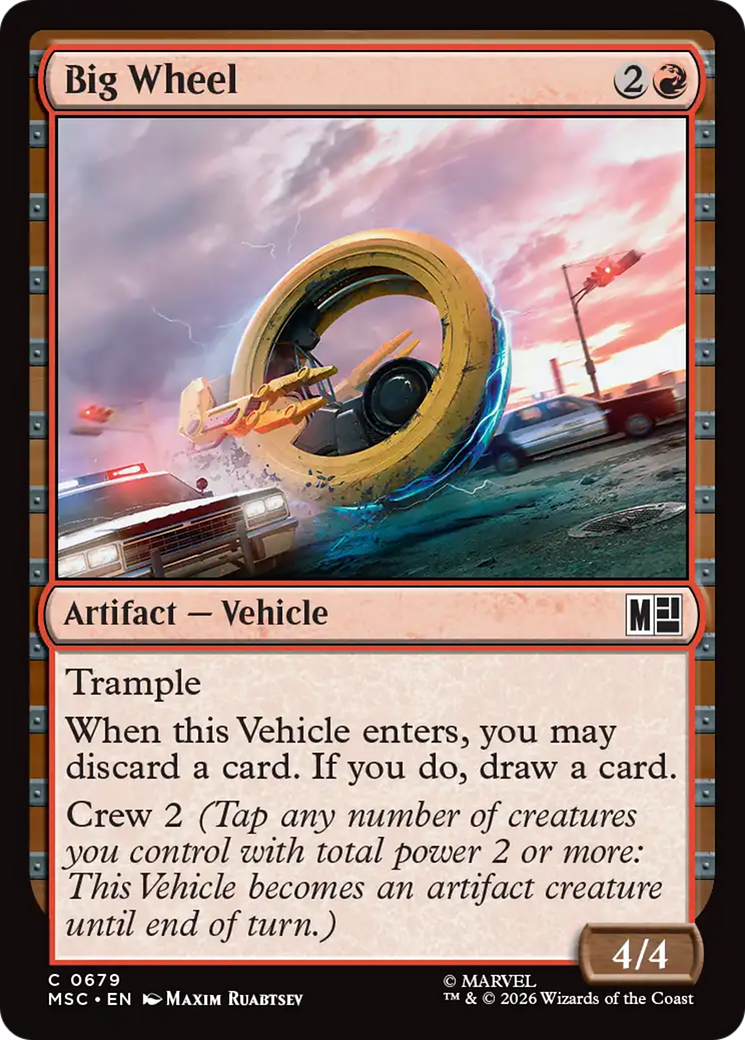 Big Wheel [Marvel Super Heroes Commander] | Card Merchant Takapuna