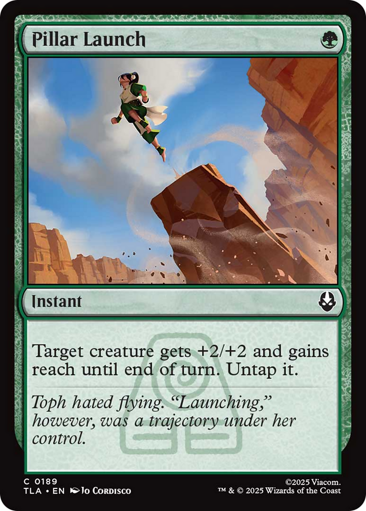 Pillar Launch [Avatar: The Last Airbender] | Card Merchant Takapuna