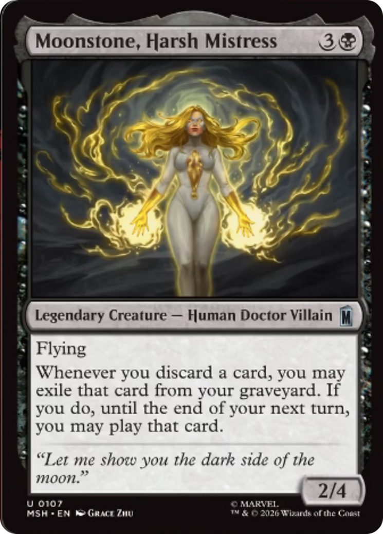 Moonstone, Harsh Mistress [Marvel Super Heroes] | Card Merchant Takapuna