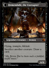 Jerren, Corrupted Bishop // Ormendahl, the Corrupted [Innistrad: Midnight Hunt] | Card Merchant Takapuna