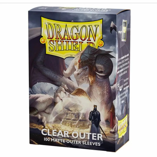 Dragon Shield - Outer Sleeves - Matte Clear Standard Size