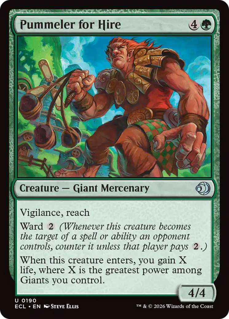 Pummeler for Hire [Lorwyn Eclipsed] | Card Merchant Takapuna