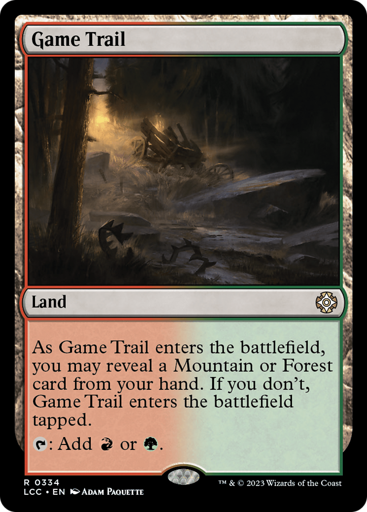 Game Trail [The Lost Caverns of Ixalan Commander] | Card Merchant Takapuna