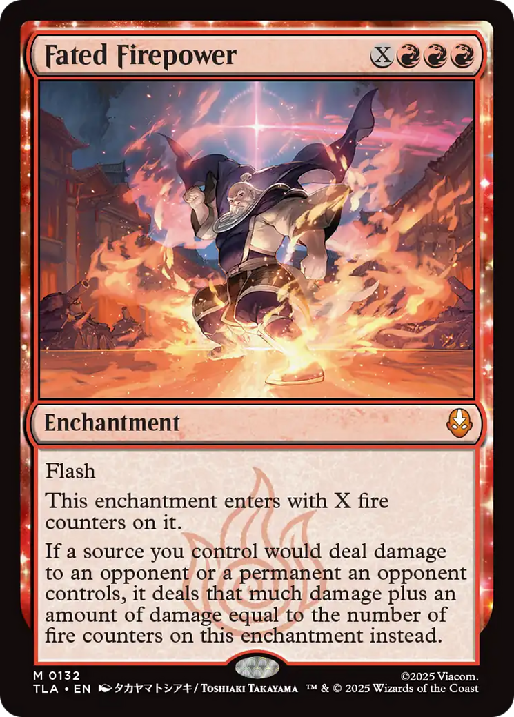 Fated Firepower [Avatar: The Last Airbender] | Card Merchant Takapuna
