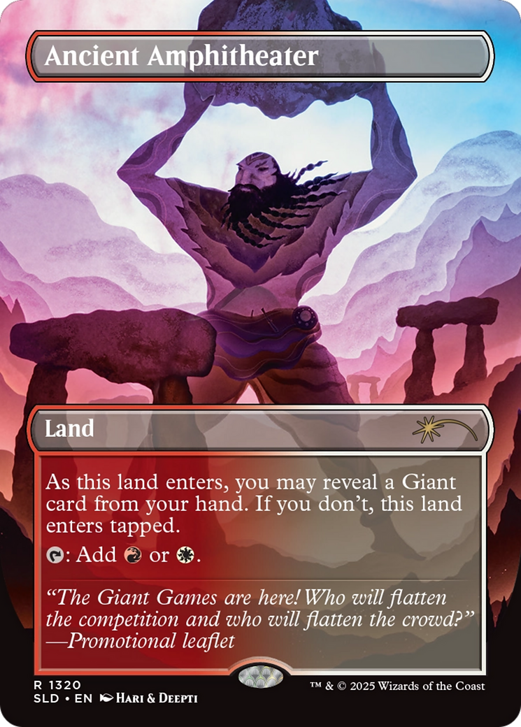 Ancient Amphitheater (Rainbow Foil) [Secret Lair Drop Series] | Card Merchant Takapuna