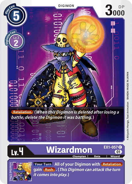 Wizardmon [EX1-057] [Classic Collection] | Card Merchant Takapuna