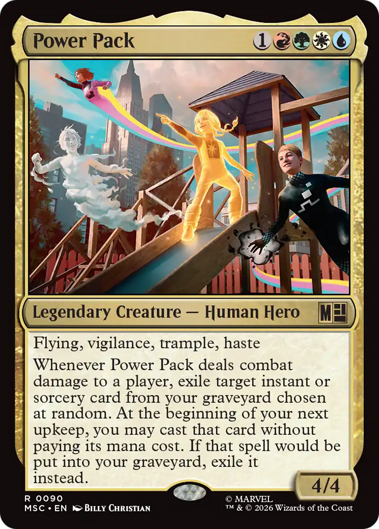 Power Pack (Surge Foil) [Marvel Super Heroes Commander] | Card Merchant Takapuna