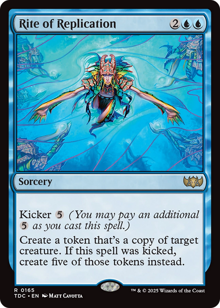 Rite of Replication [Tarkir: Dragonstorm Commander] | Card Merchant Takapuna