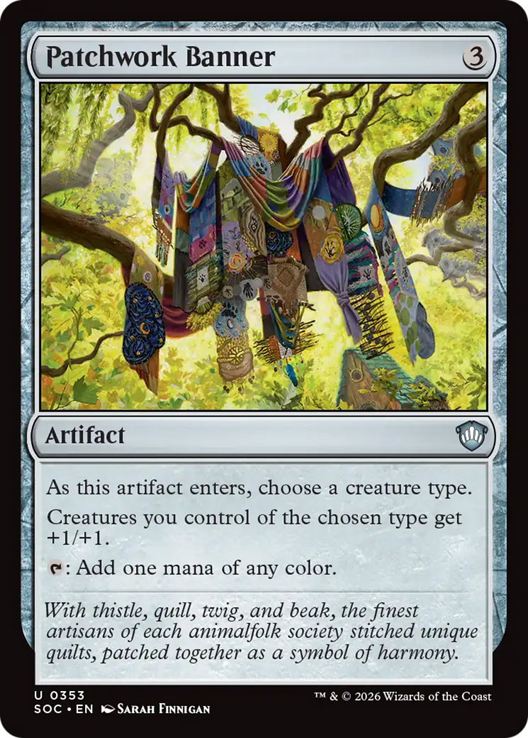 Patchwork Banner [Secrets of Strixhaven Commander] | Card Merchant Takapuna