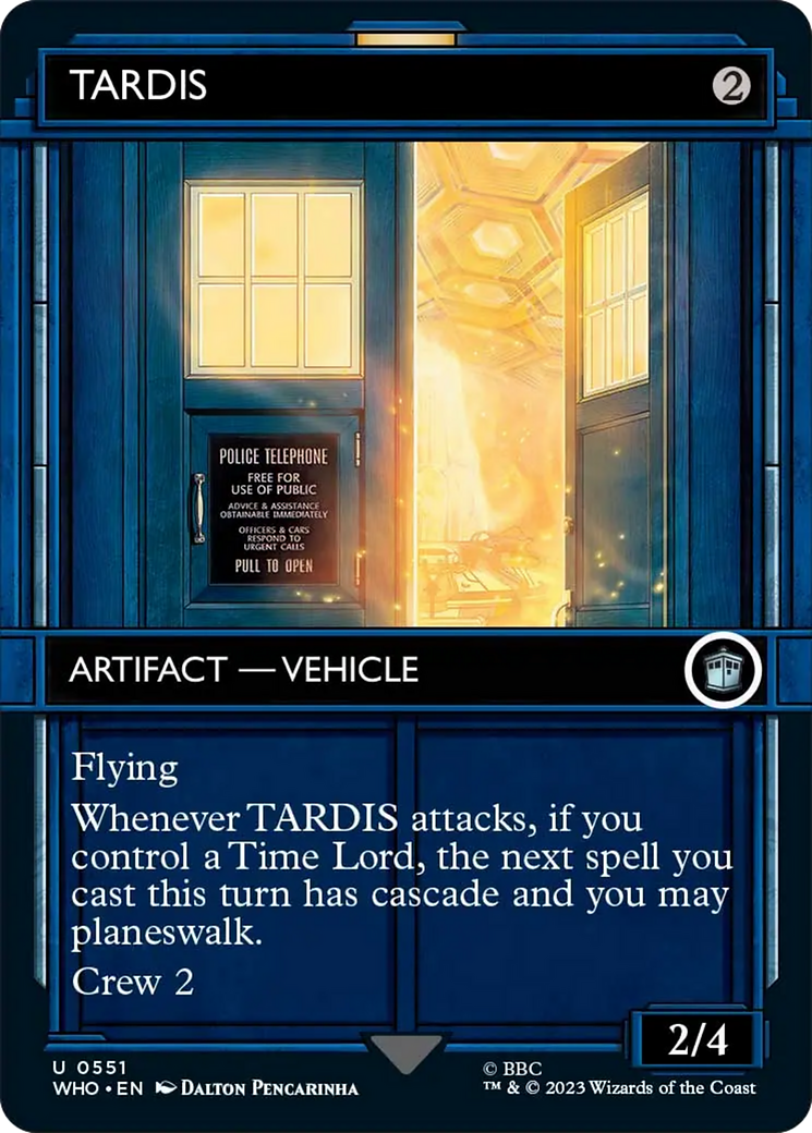 TARDIS (Showcase) [Doctor Who] | Card Merchant Takapuna