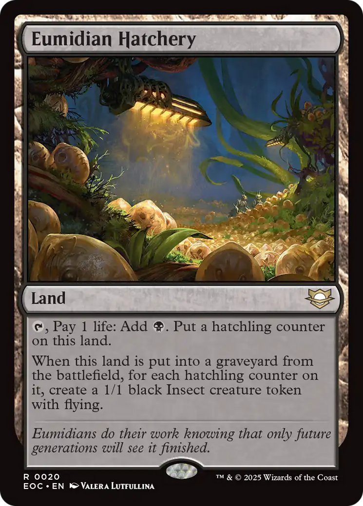 Eumidian Hatchery [Edge of Eternities Commander] | Card Merchant Takapuna