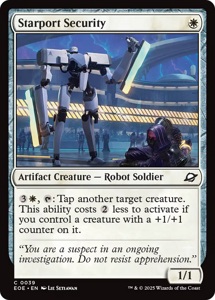 Starport Security [Edge of Eternities] | Card Merchant Takapuna