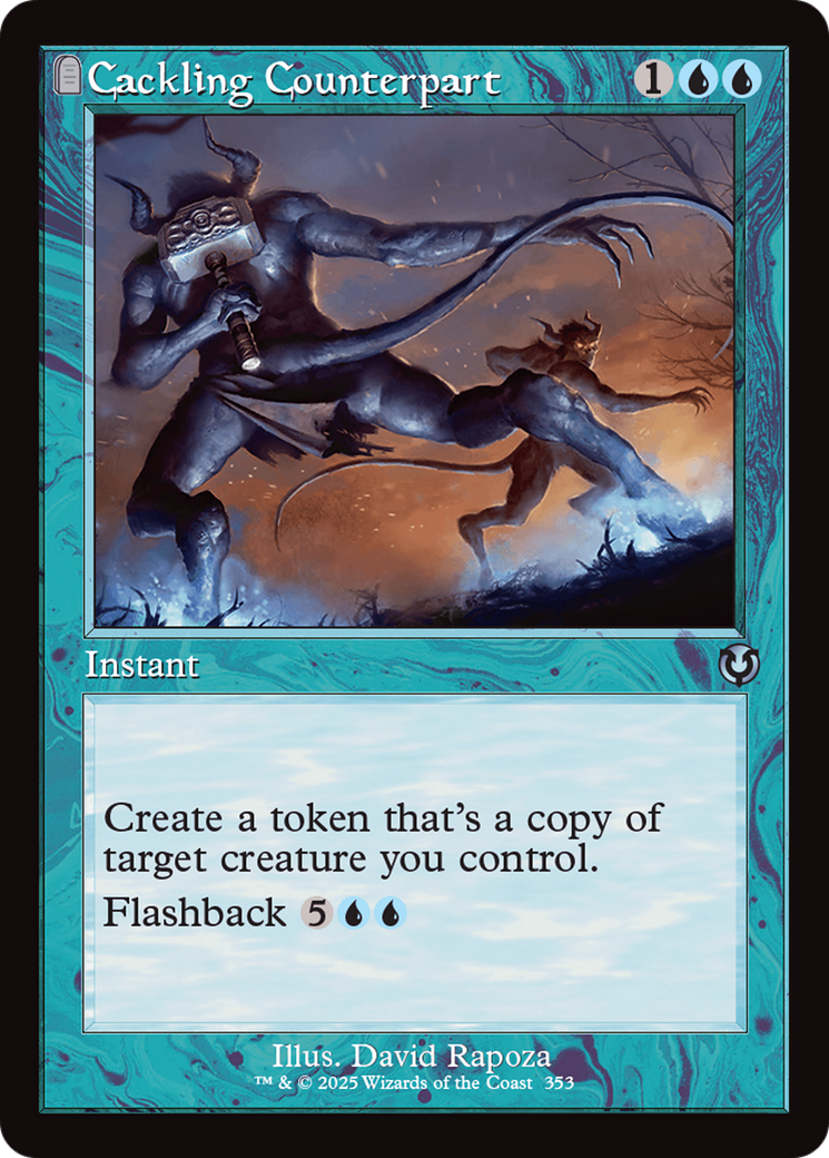 Cackling Counterpart (Retro Frame) [Innistrad Remastered] | Card Merchant Takapuna