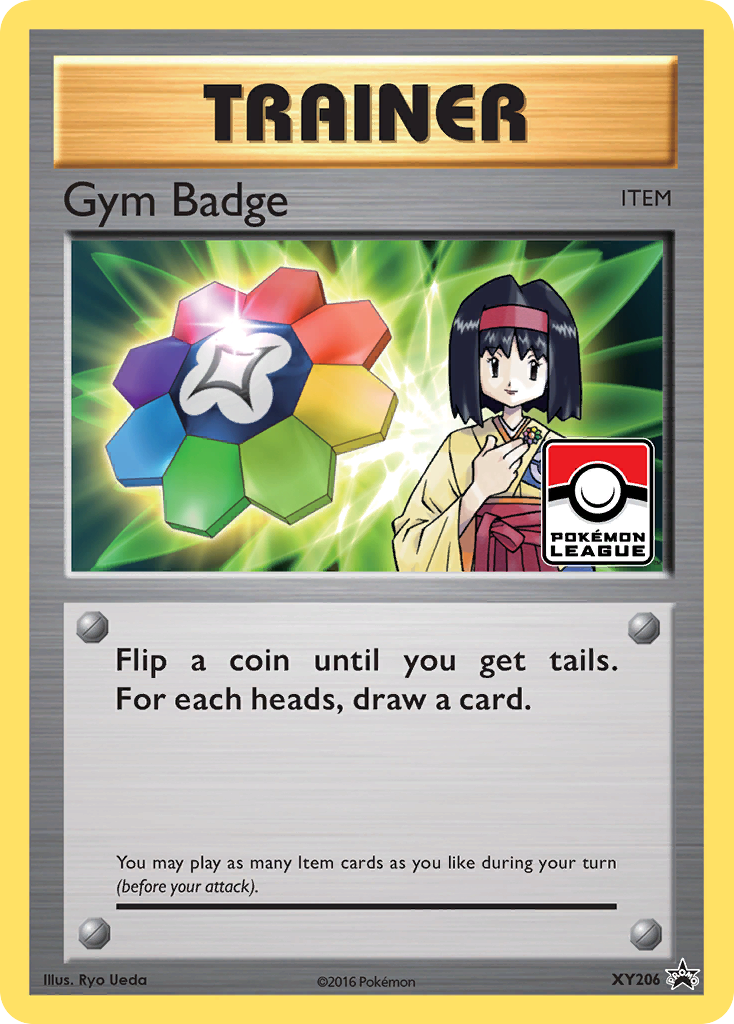 Gym Badge (XY206) (Erika) [XY: Black Star Promos] | Card Merchant Takapuna