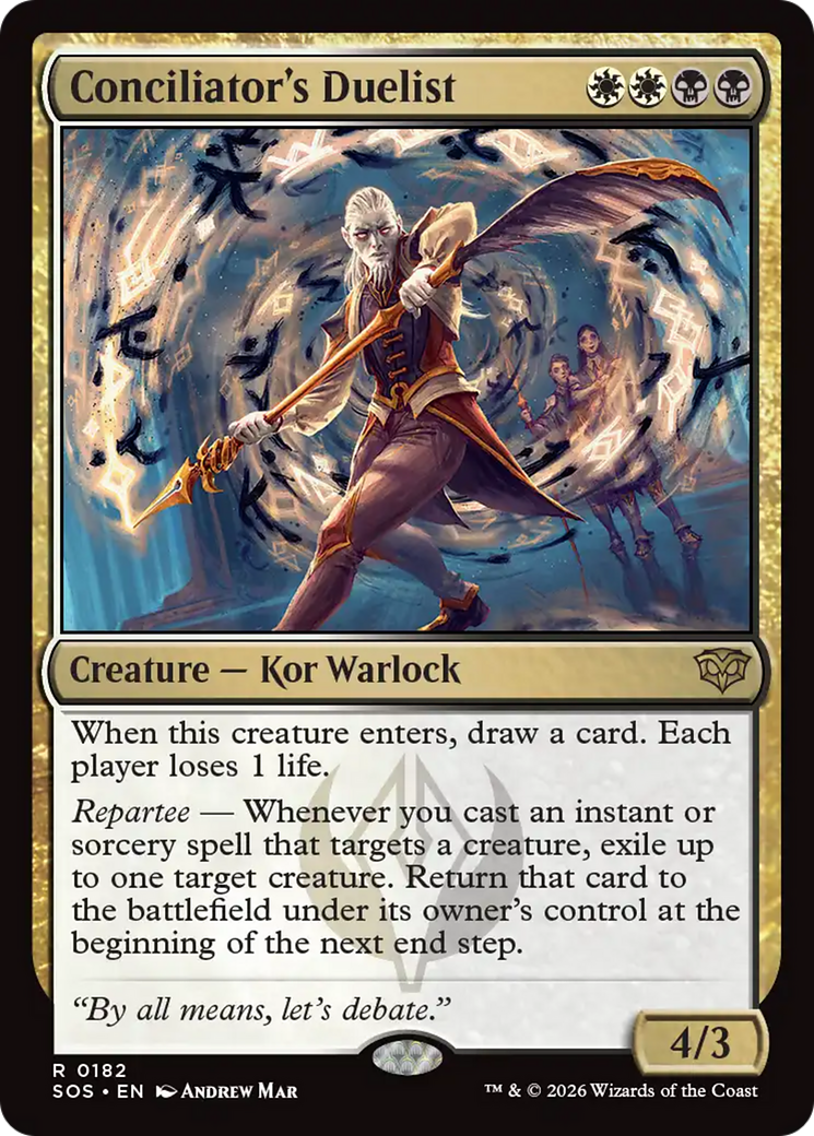 Conciliator's Duelist [Secrets of Strixhaven] | Card Merchant Takapuna