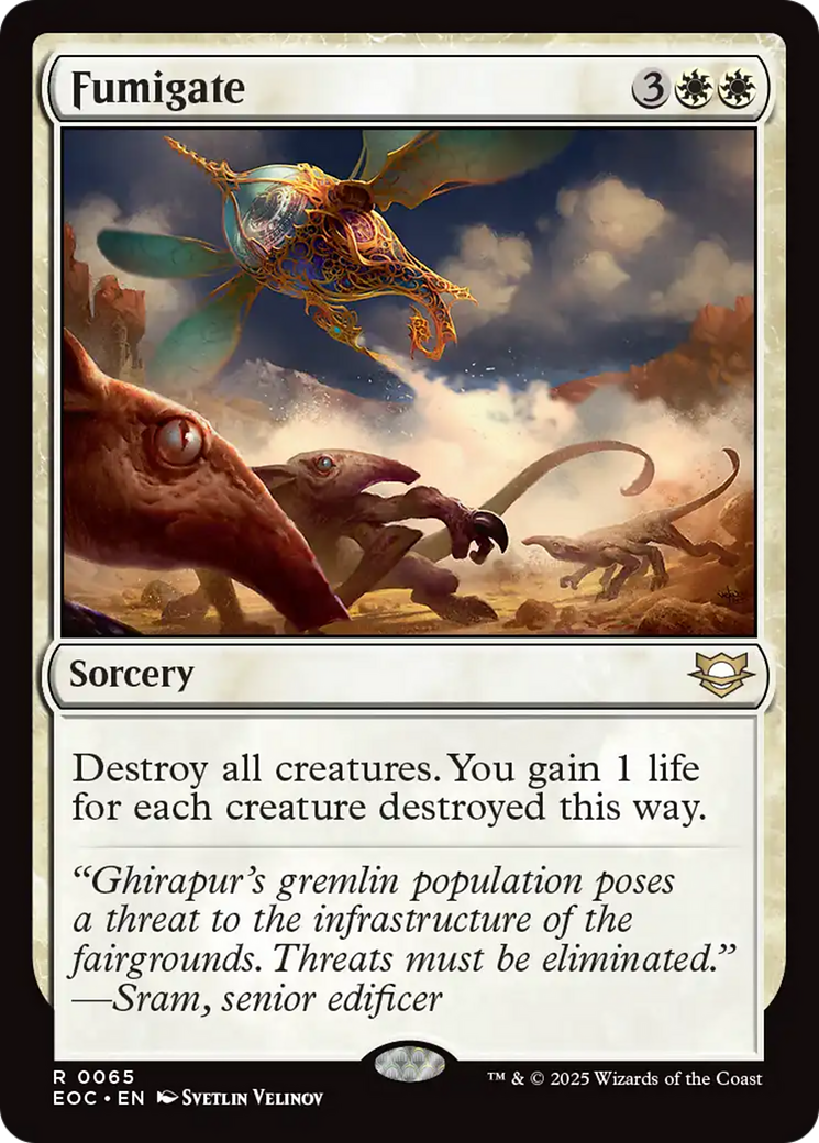Fumigate [Edge of Eternities Commander] | Card Merchant Takapuna