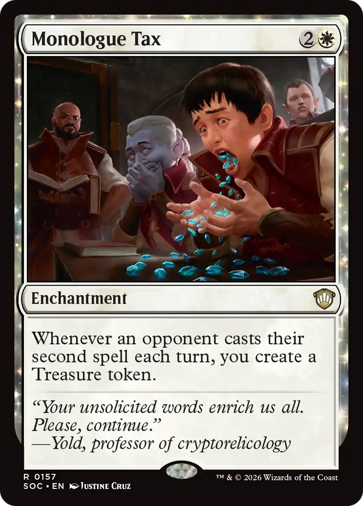 Monologue Tax [Secrets of Strixhaven Commander] | Card Merchant Takapuna