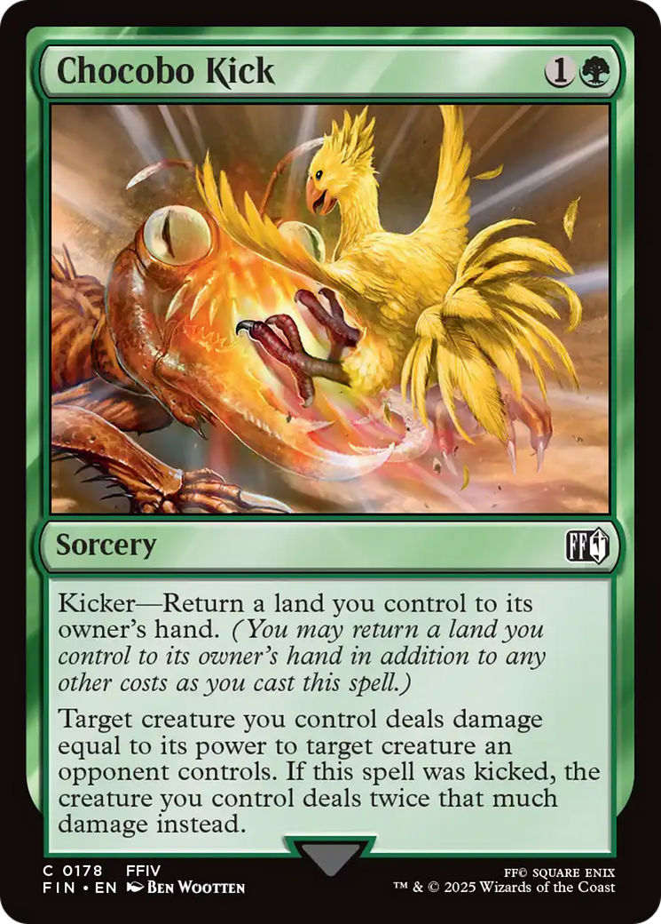 Chocobo Kick [FINAL FANTASY] | Card Merchant Takapuna
