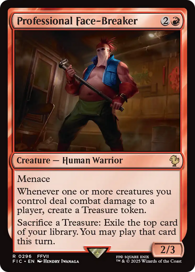 Professional Face-Breaker [FINAL FANTASY Commander] | Card Merchant Takapuna