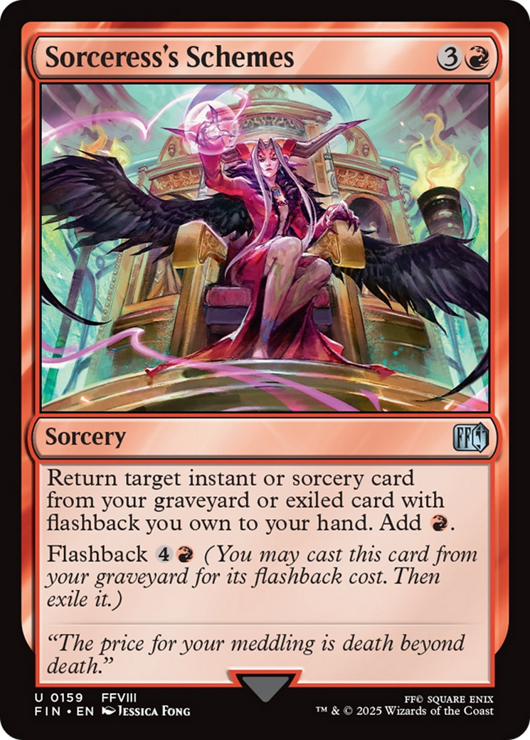 Sorceress's Schemes [FINAL FANTASY] | Card Merchant Takapuna