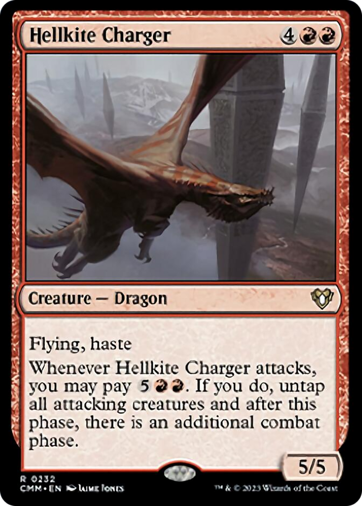 Hellkite Charger [Commander Masters] | Card Merchant Takapuna