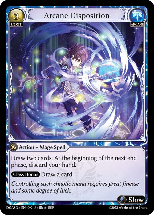 Arcane Disposition (092) [Dawn of Ashes: Starter Decks] | Card Merchant Takapuna