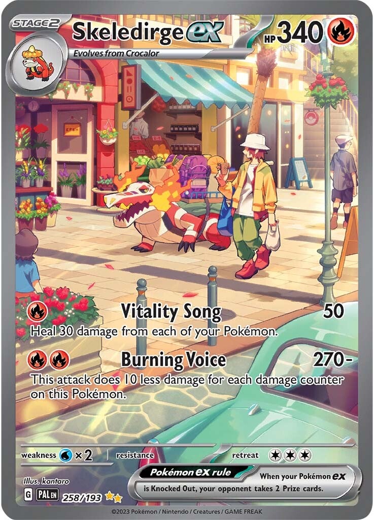 Skeledirge ex (258/193) [Scarlet & Violet: Paldea Evolved] | Card Merchant Takapuna