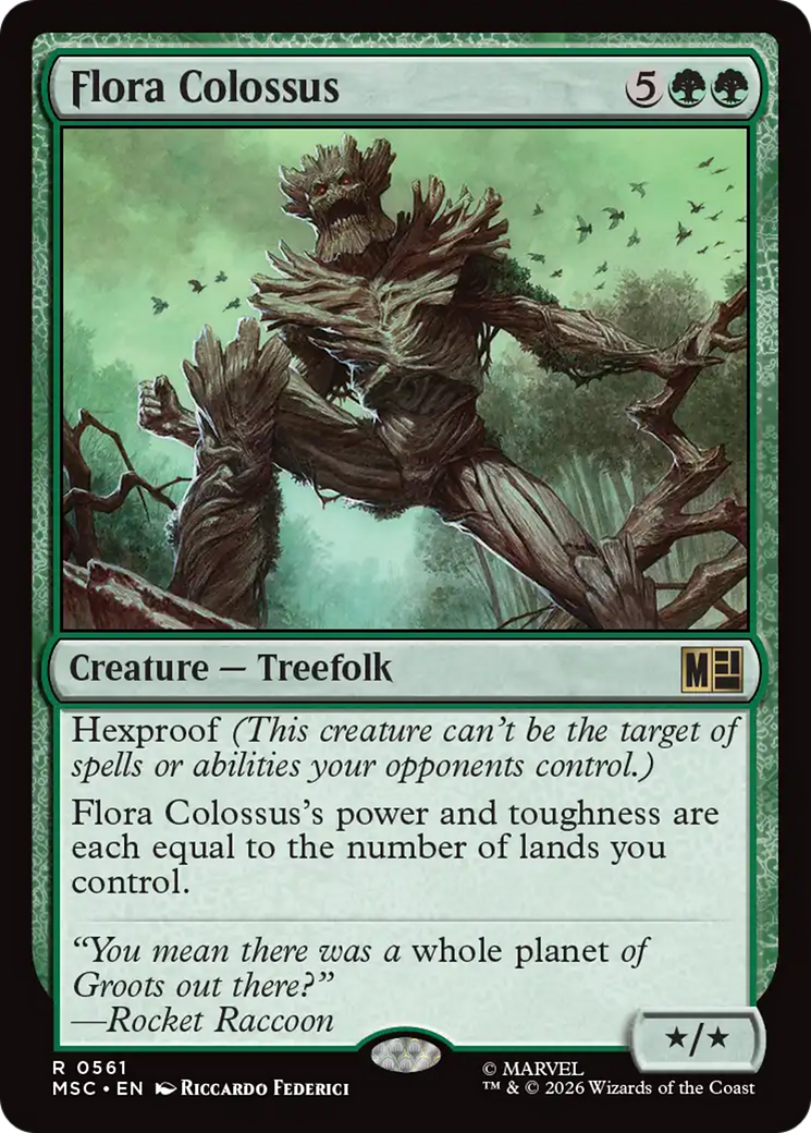 Flora Colossus [Marvel Super Heroes Commander] | Card Merchant Takapuna
