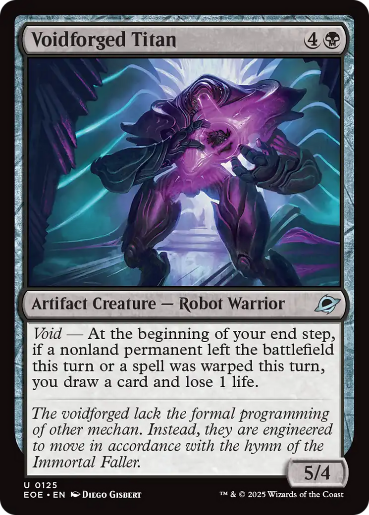 Voidforged Titan [Edge of Eternities] | Card Merchant Takapuna