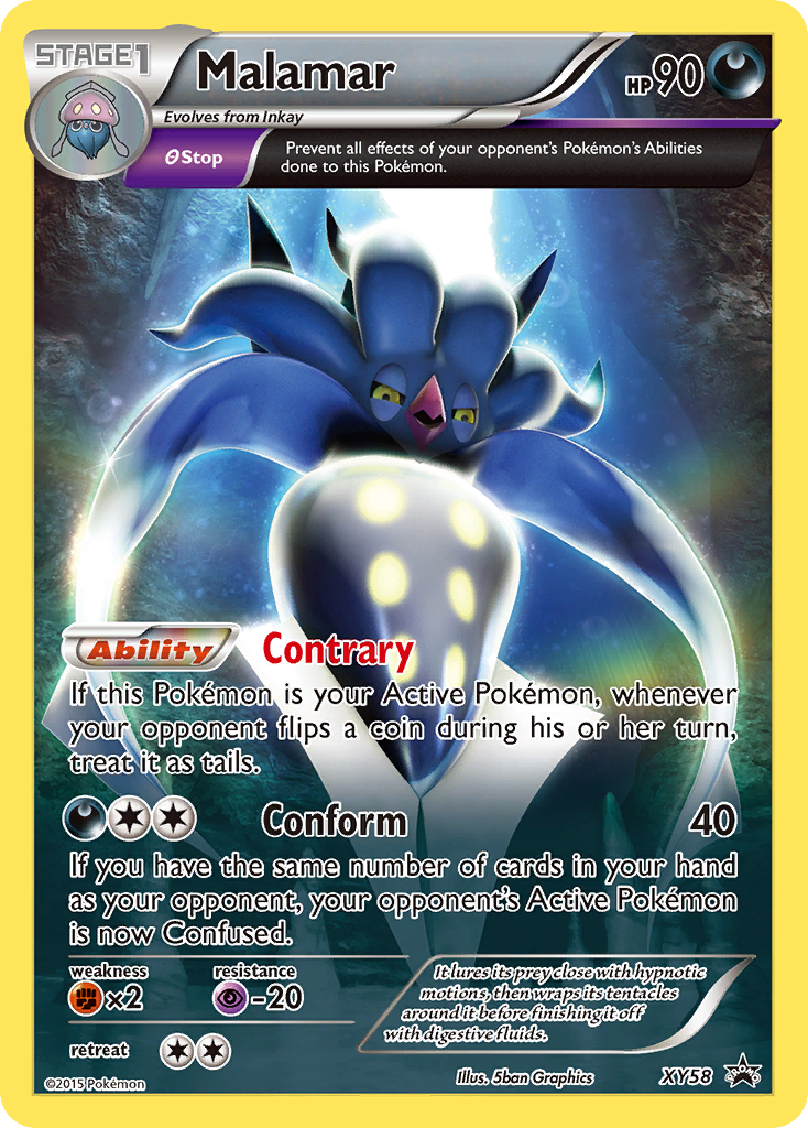 Malamar (XY58) [XY: Black Star Promos] | Card Merchant Takapuna