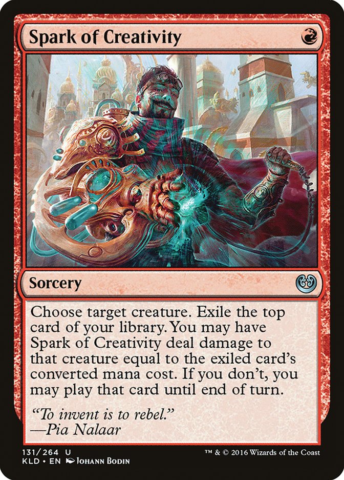Spark of Creativity [Kaladesh] | Card Merchant Takapuna