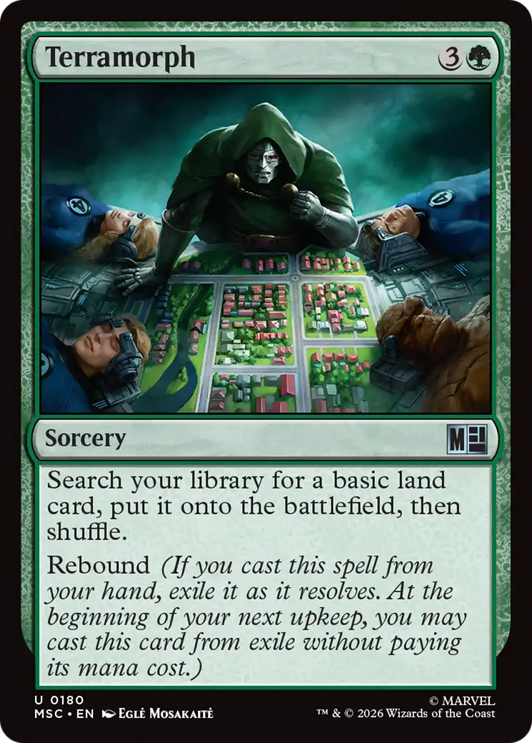 Terramorph [Marvel Super Heroes Commander] | Card Merchant Takapuna