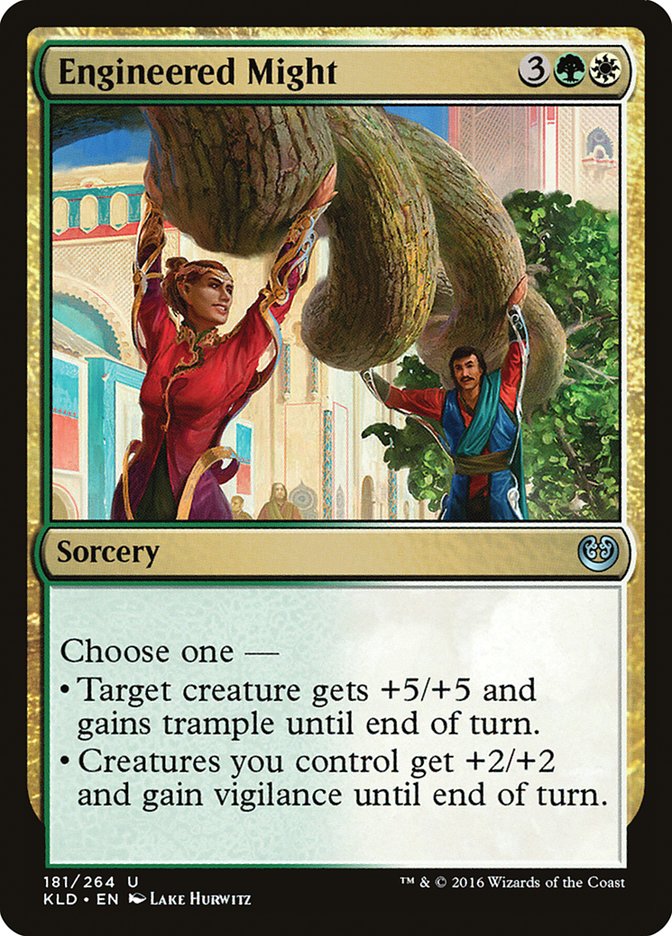 Engineered Might [Kaladesh] | Card Merchant Takapuna