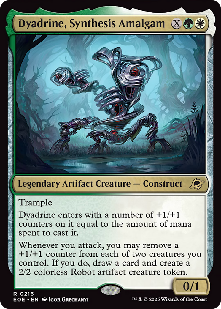 Dyadrine, Synthesis Amalgam [Edge of Eternities] | Card Merchant Takapuna