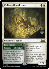 Pollen-Shield Hare // Hare Raising (Promo Pack) [Wilds of Eldraine Promos] | Card Merchant Takapuna