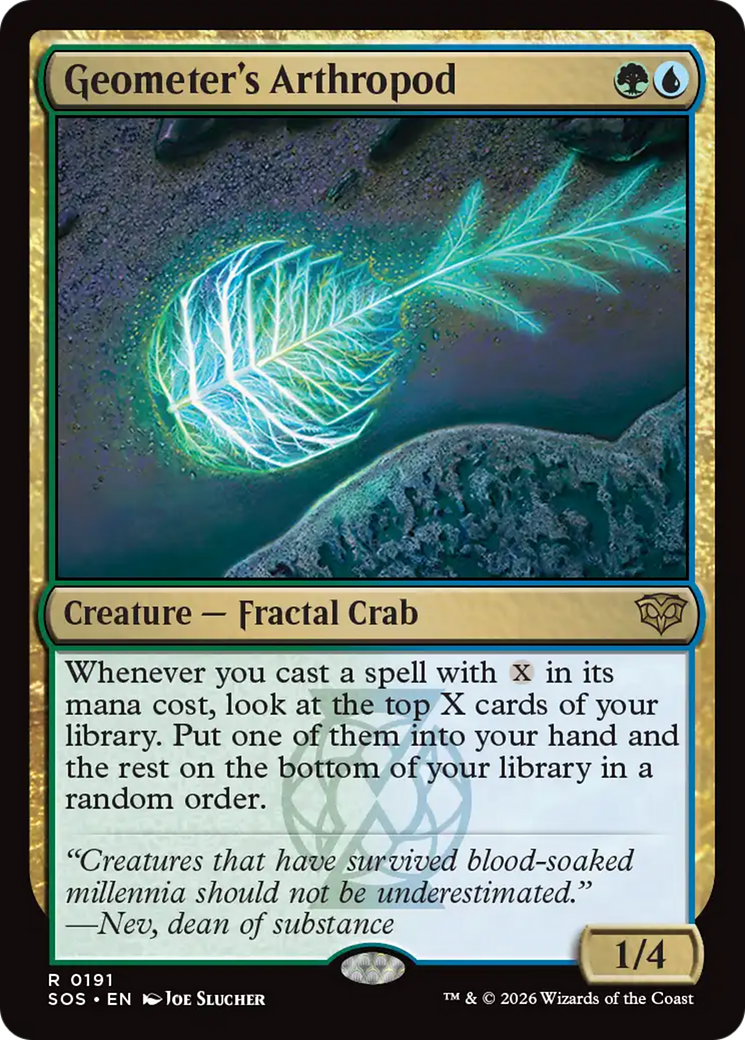 Geometer's Arthropod [Secrets of Strixhaven] | Card Merchant Takapuna
