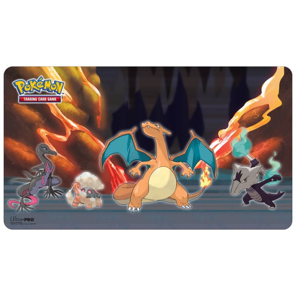 ULTRA PRO Pokémon - Playmat - Scorching Summit | Card Merchant Takapuna